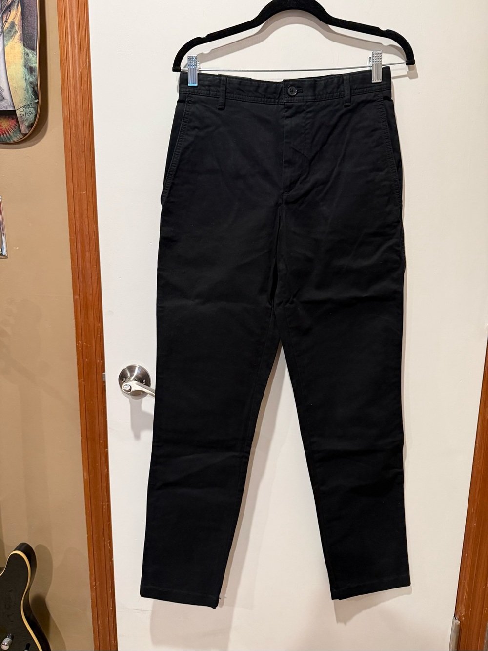 Banana Republic Black Straight-Leg Women's Pants - Classic Tailored Fit